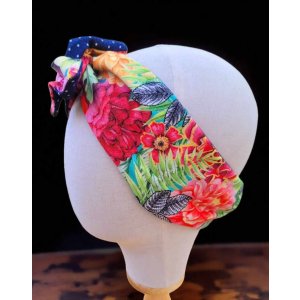 Un sac, un porte-monnaie et son bandeau exotiques - Bandeau