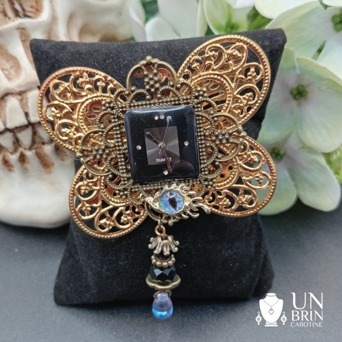 Broche "Regard de Chronos"