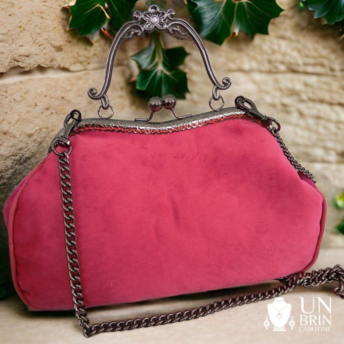 Sac chat noir et rouge