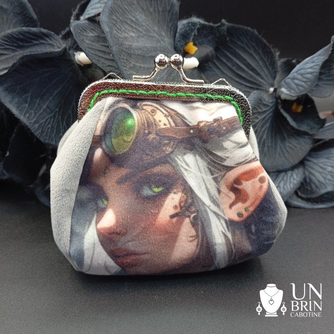 Porte monnaie "Elfe steampunk"