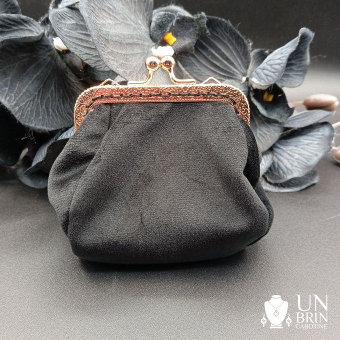 Porte monnaie "Jeune fille steampunk" 