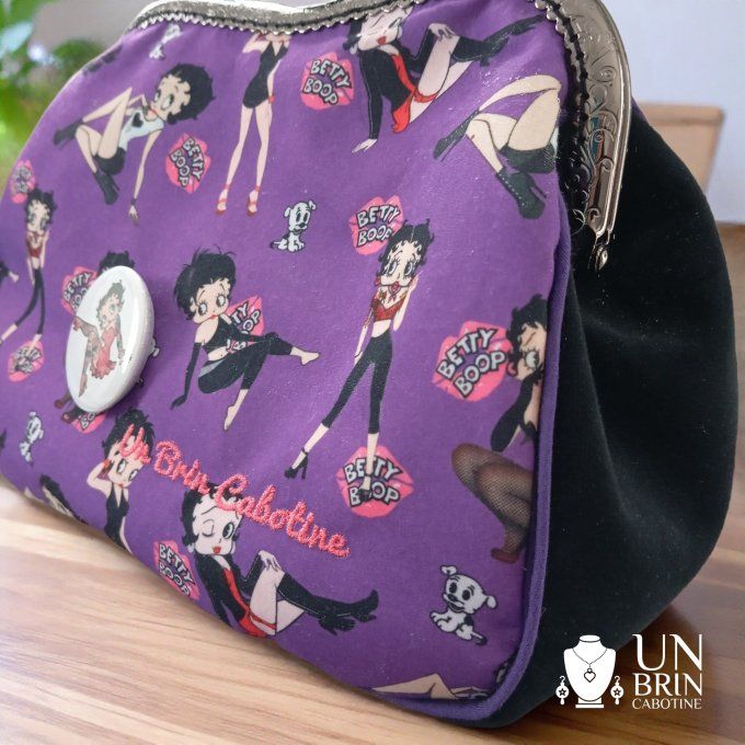 Sac Betty Boop violet 