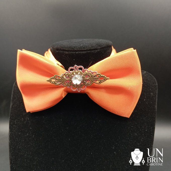 Nœud papillon orange