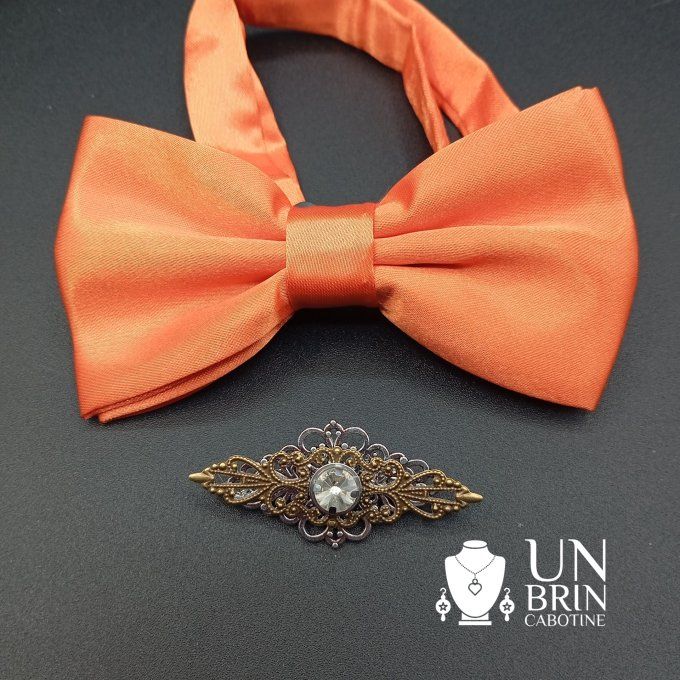 Nœud papillon orange