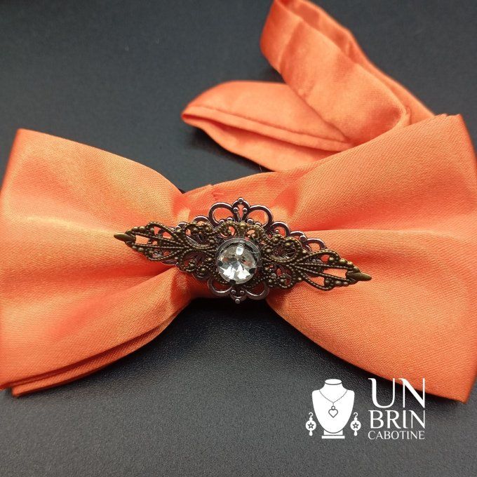 Nœud papillon orange