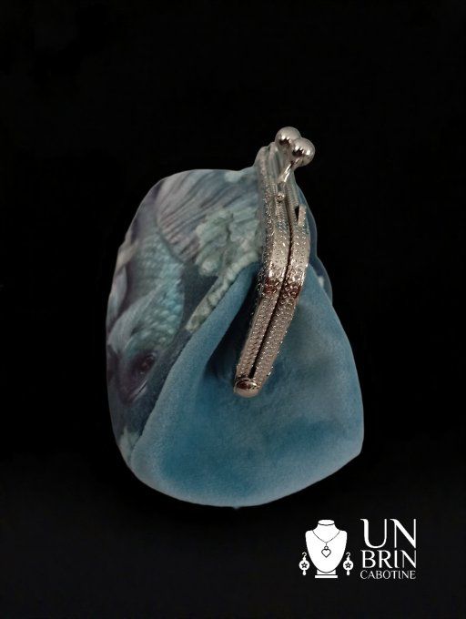 Porte monnaie "Poisson combattant"