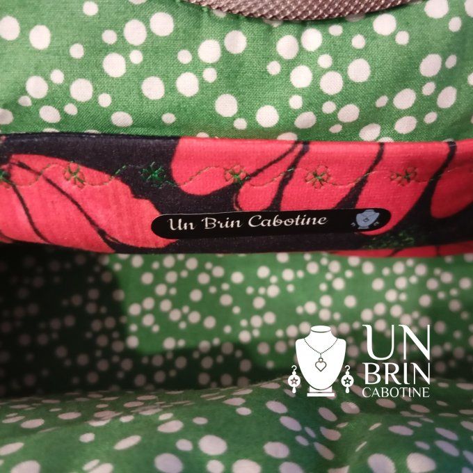 Sac Marguerites rouges"