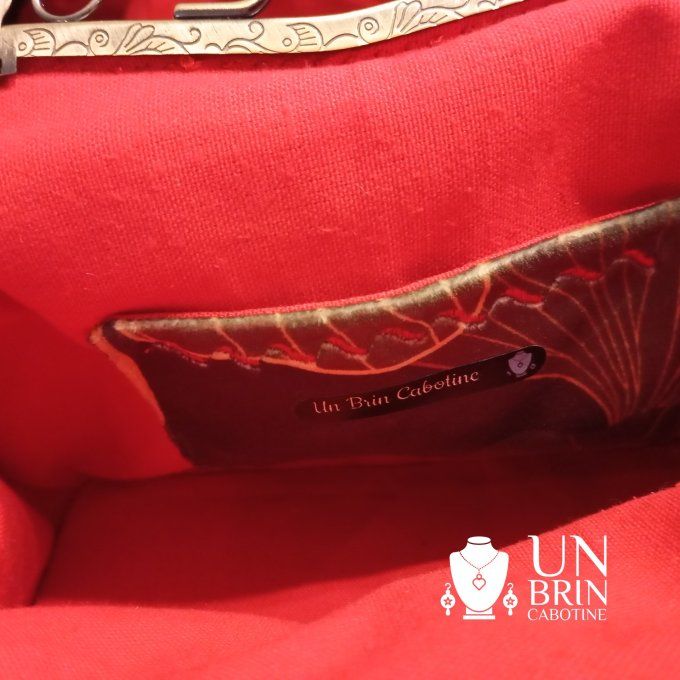 Sac Bijou "Ginkgo Éclat"