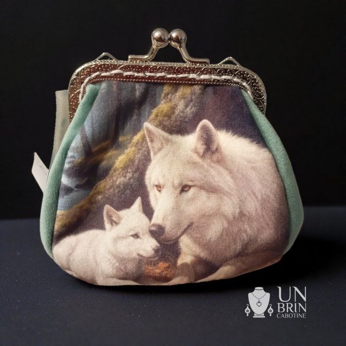 Porte monnaie "L'Héritage de la louve"