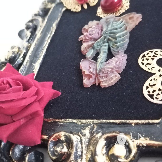 Cadre "L'héritage des roses"