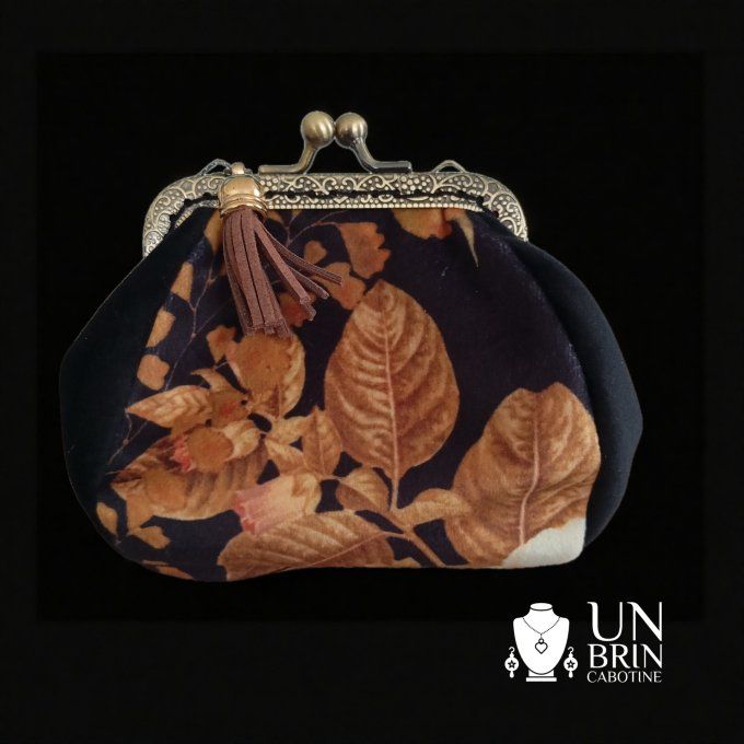 Porte Monnaie Rétro "Le Jardin Suspendu" 