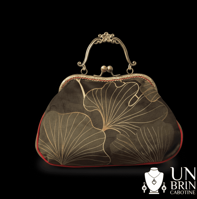 Sac Bijou "Ginkgo Éclat"