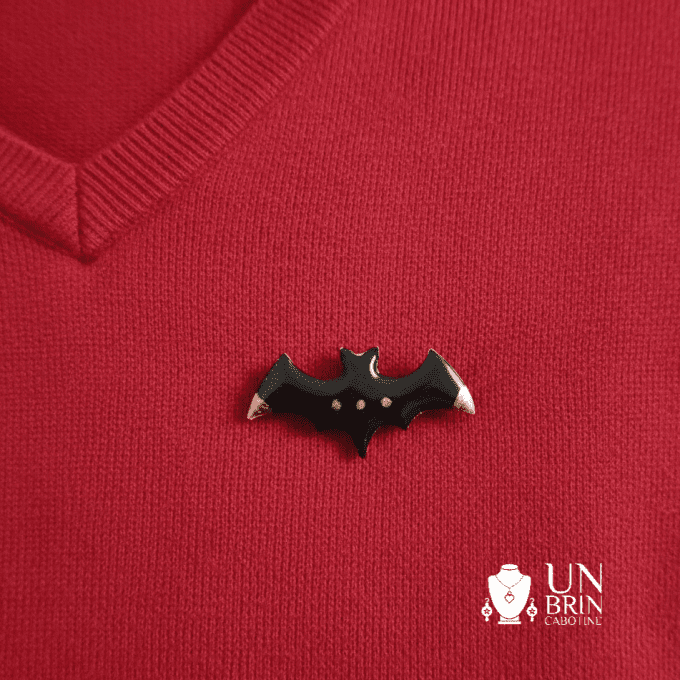 Coffret Bijoux Chauve-Souris – Noir et Or