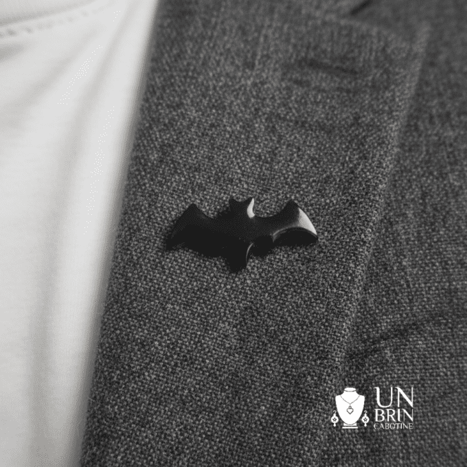 Coffret "Chauve-souris" – Noir et argent