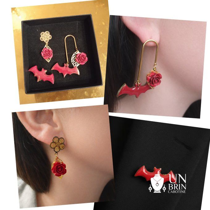 Coffret Bijoux Chauve-Souris 