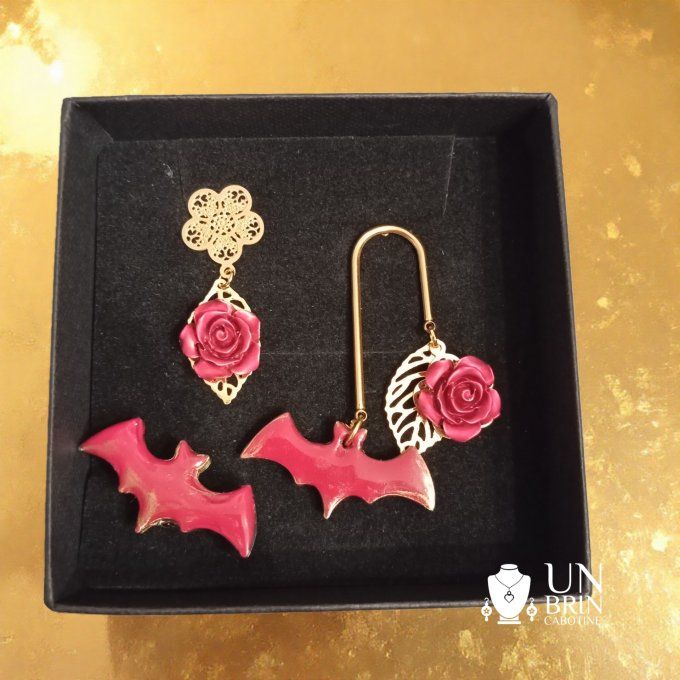 Coffret Bijoux Chauve-Souris 