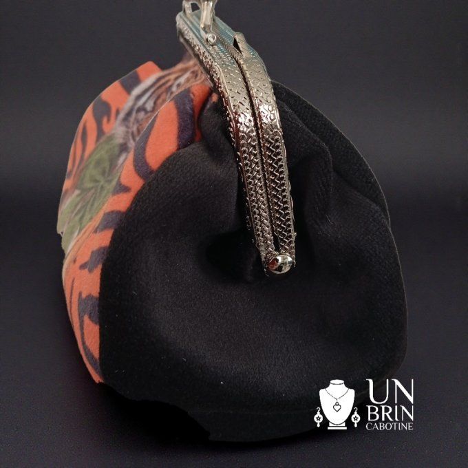 Porte Monnaie "L'Audace Tigrée