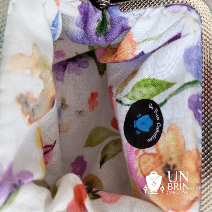 Porte Monnaie "L'Éclat Zébré" - Copie