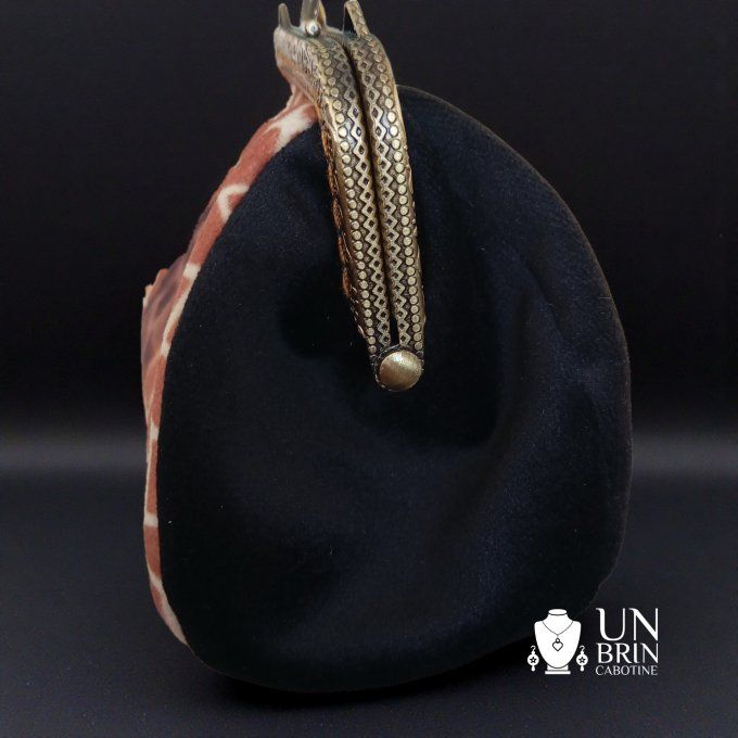 Porte Monnaie "L'Élégance de la Savane"