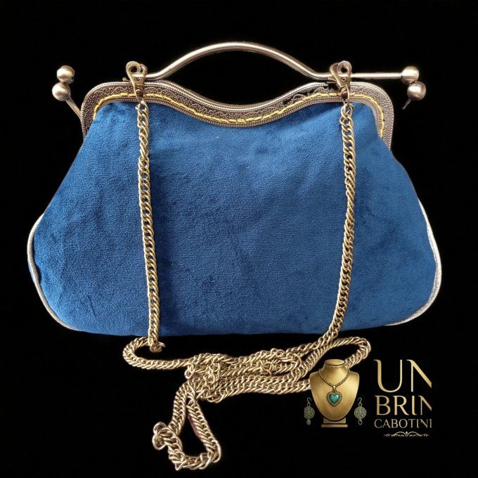 Sac Ginkgo Royal bleu
