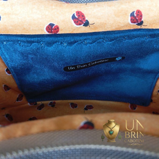 Sac Ginkgo Royal bleu