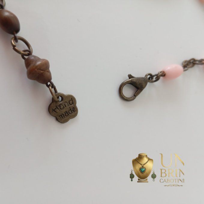 Bracelet "Héritage" - Libellule en Clair-Obscur