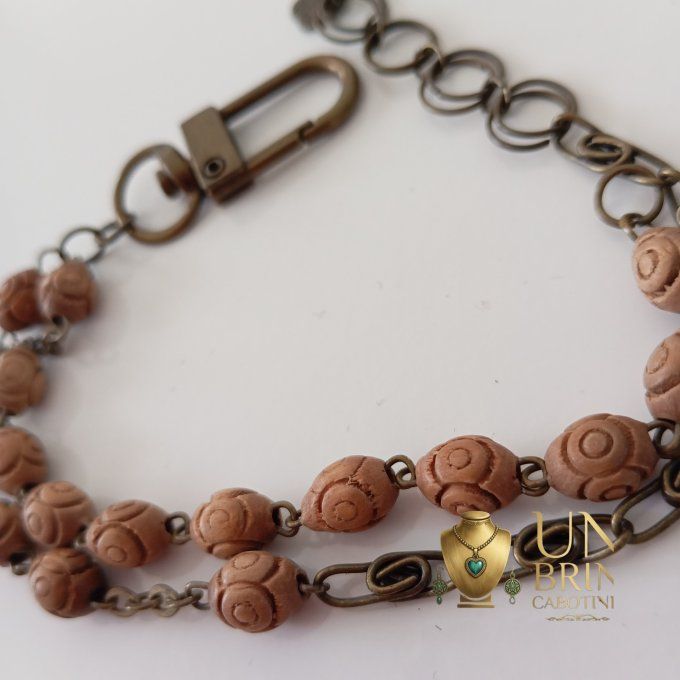 Bracelet "Héritage" - Terre Sculptée