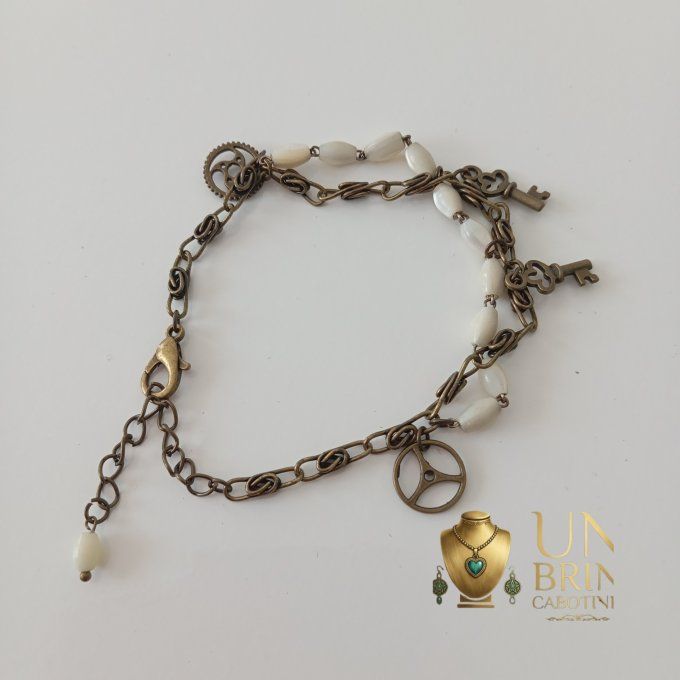 Bracelet "Héritage" - Clés de Nacre