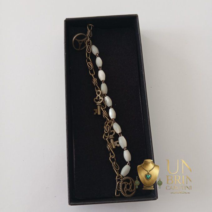 Bracelet "Héritage" - Clés de Nacre