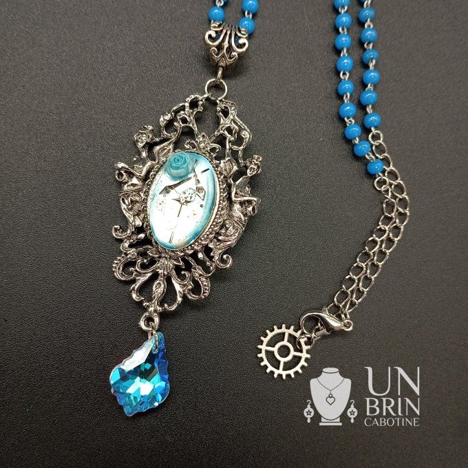 Pendentif "Héritage" - L'Azur Mécanique