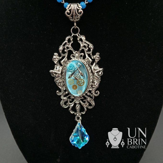 Pendentif "Héritage" - L'Azur Mécanique