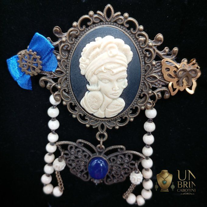 Bijou de tête "Papillon de Nuit" 