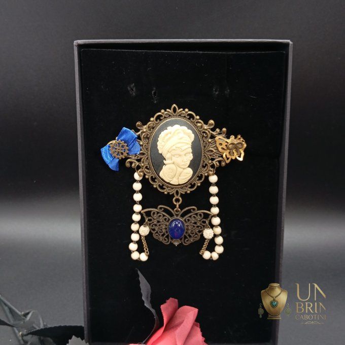 Bijou de tête "Papillon de Nuit" 