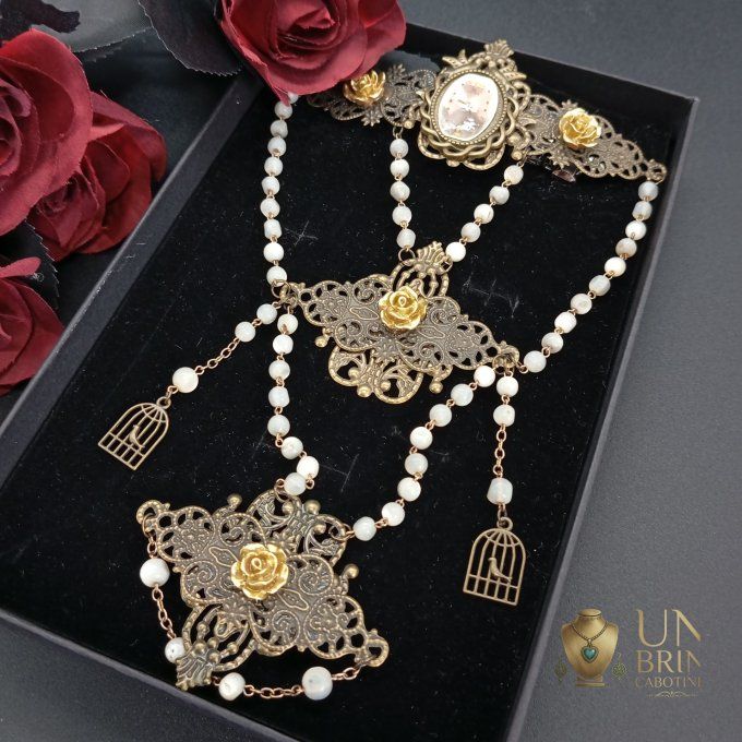 Bijou de tête "Souvenir d'Antan" 