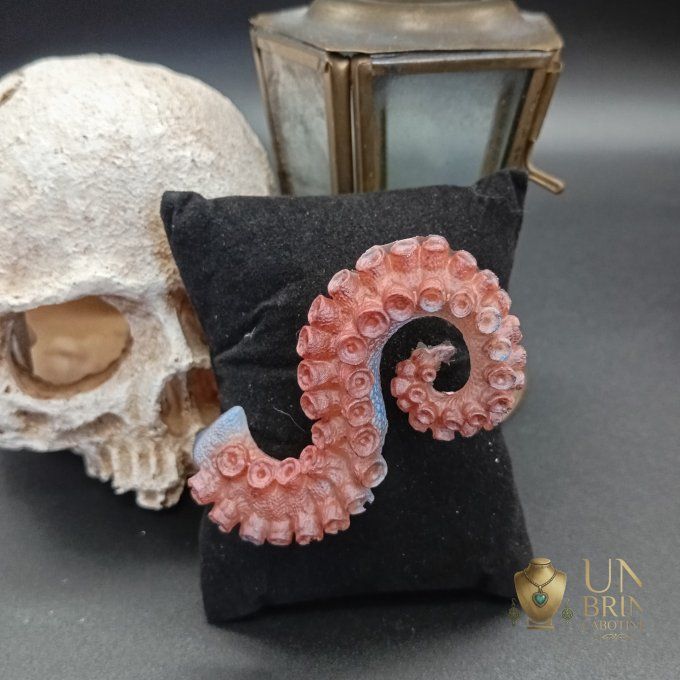 Broche "Tentacule Irisée"