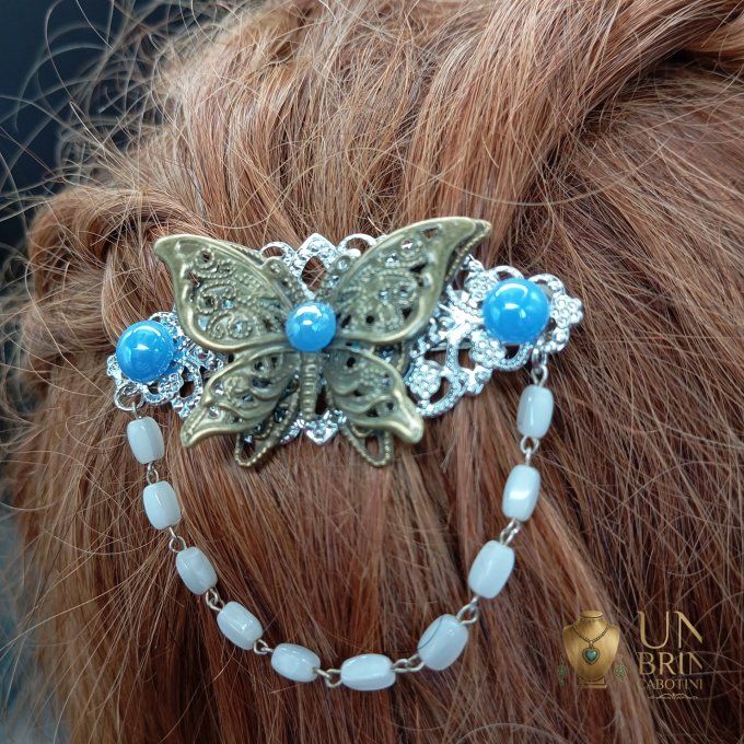 Bijou de tête "Éclosion Céleste"