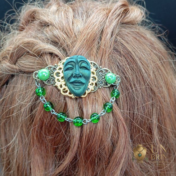 Bijou de tête "L'Énigme Sylvestre"