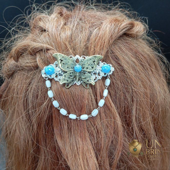 Bijou de tête "Éclosion Céleste"