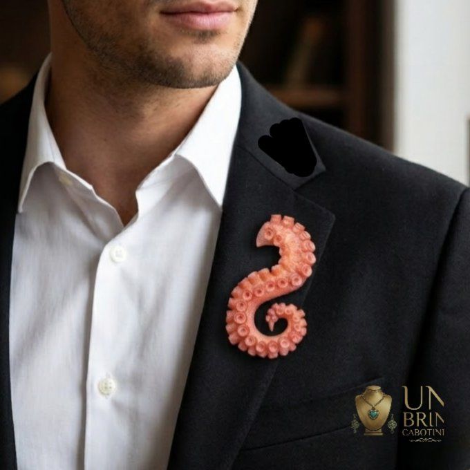 Broche "Tentacule des Abysses"