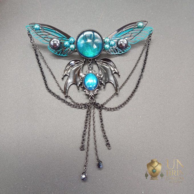 Bijou de Tête « L'Aile d'Azur