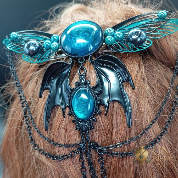 Bijou de Tête « L'Aile d'Azur