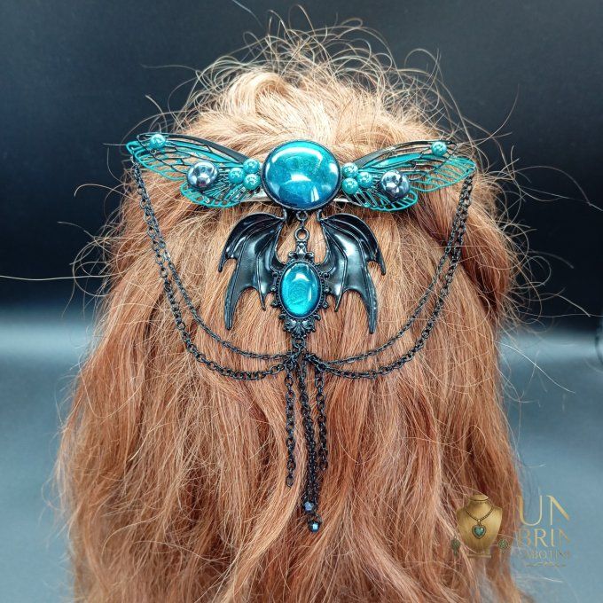 Bijou de Tête « L'Aile d'Azur