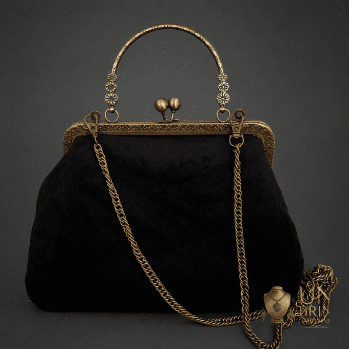 Sac à main « L'Aventurière Steampunk » — Pièce unique