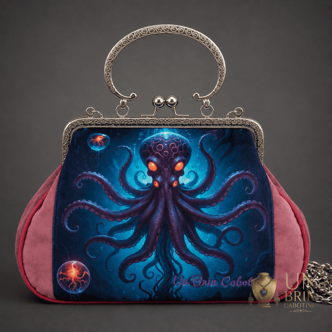 Sac à main « Kraken & Abysses » - Pièce unique