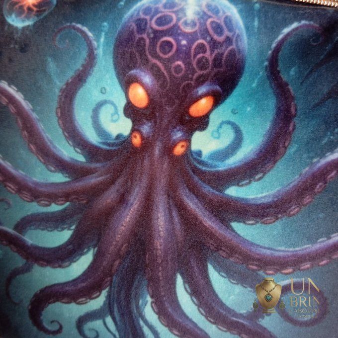 Sac à main « Kraken & Abysses » - Pièce unique