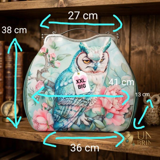Sac à main « Hibou Majestueux » — Big XXL