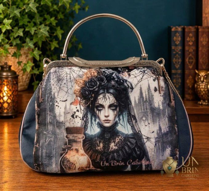 Sac à main « La Dame du Manoir » — Pièce unique