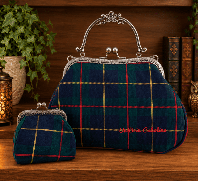 Sac à main « Le Clan Écossais » — Pièce unique