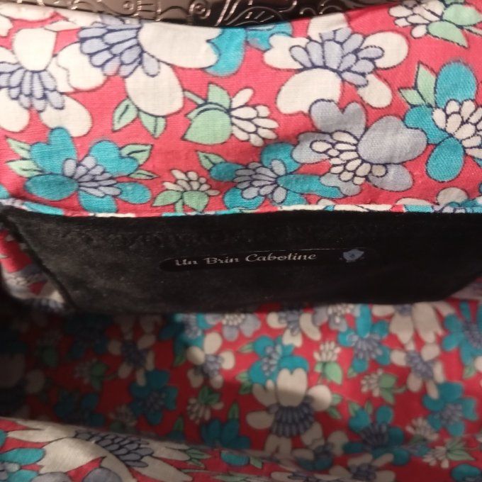 Sac à main « Curieux Minou » — Pièce unique