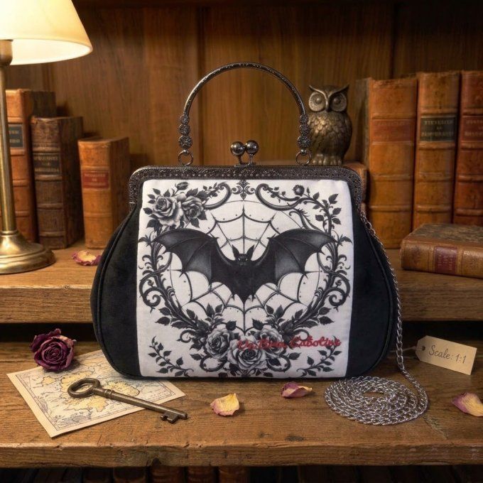 Sac à main « Nuit Gothique » — Pièce unique
